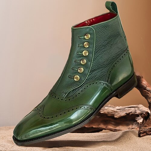Hombre Botas Botas con botones Zapatos formales Zapatos De Vestir Zapatos de Paseo Negocios Casual Británico Diario Oficina y carrera PU Felpa Altura Incrementando Mitad de Gemelo Cremallera Oro
Hombre Botas Botas con botones Zapatos formales Zapatos De Vestir Zapatos de Paseo Negocios Casual Británico Diario Oficina y carrera PU Felpa Altura Incrementando Mitad de Gemelo Cremallera Oro