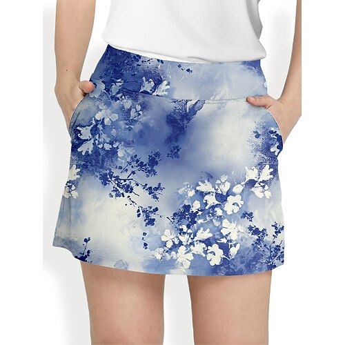 Femme Jupe de tennis Jupe de golf Respirable Séchage rapide Evacuation de l'humidité Vêtements de tennis Vêtements de golf Standard 2 en 1 Poche pour tee de golf Floral Eté Tennis Le golf Pickleball
Femme Jupe de tennis Jupe de golf Respirable Séchage rapide Evacuation de l'humidité Vêtements de tennis Vêtements de golf Standard 2 en 1 Poche pour tee de golf Floral Eté Tennis Le golf Pickleball