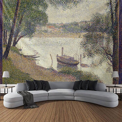 George Seurat pintura colgante tapiz arte de la pared gran tapiz mural decoración fotografía telón de fondo manta cortina hogar dormitorio sala de estar decoración
George Seurat pintura colgante tapiz arte de la pared gran tapiz mural decoración fotografía telón de fondo manta cortina hogar dormitorio sala de estar decoración