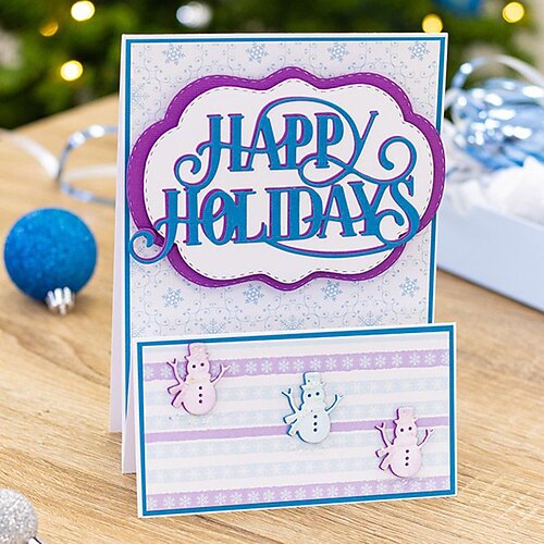 Créez de magnifiques objets artisanaux avec des matrices de découpe en métal en forme de cerf de Noël – Parfaites pour la fabrication de cartes, le scrapbooking, l'estampage. plus!
Créez de magnifiques objets artisanaux avec des matrices de découpe en métal en forme de cerf de Noël – Parfaites pour la fabrication de cartes, le scrapbooking, l'estampage. plus!