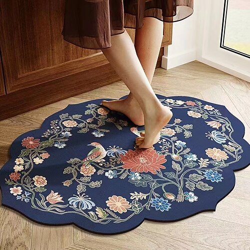 American Hand Painted Diatomaceous Mud Floor Mat Bathroom Anti Skid Irregular Foot Mat Household Bathroom Water Absorbing and Quick Drying Floor Mat
American Hand Painted Diatomaceous Mud Floor Mat Bathroom Anti Skid Irregular Foot Mat Household Bathroom Water Absorbing and Quick Drying Floor Mat
