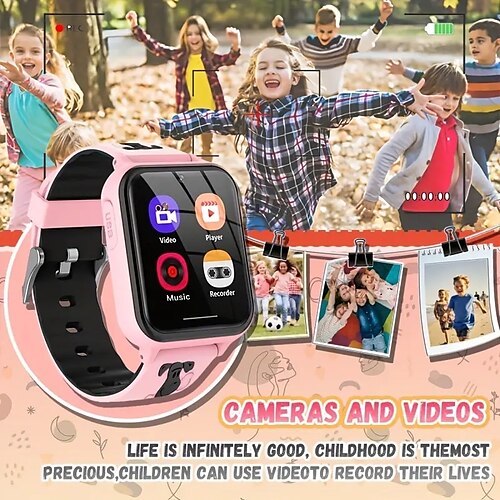 Smartwatch für Kinder, Puzzlespiele, Schrittzähler, Musik, Kamera, Taschenrechner, Kalender, Videoplayer – perfekt für Jungen Mädchen! Weihnachten, Halloween, Erntedankfest
Smartwatch für Kinder, Puzzlespiele, Schrittzähler, Musik, Kamera, Taschenrechner, Kalender, Videoplayer – perfekt für Jungen Mädchen! Weihnachten, Halloween, Erntedankfest
