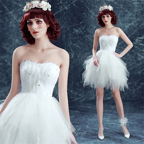 Mujer Princesas bailarina bailarina Desempeño Baile Vestidos Tutú escalonado Vestido largo Estilo lindo Fiesta Tul Pluma Blanco Vestido
Mujer Princesas bailarina bailarina Desempeño Baile Vestidos Tutú escalonado Vestido largo Estilo lindo Fiesta Tul Pluma Blanco Vestido