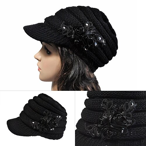 Mulheres Gorro Chapéu de Inverno Quente Casa Diário Feriado Cor Sólida / Simples Fibras Acrilicas Retro Casual Quente Casual / Diário 1 pcs
Mulheres Gorro Chapéu de Inverno Quente Casa Diário Feriado Cor Sólida / Simples Fibras Acrilicas Retro Casual Quente Casual / Diário 1 pcs