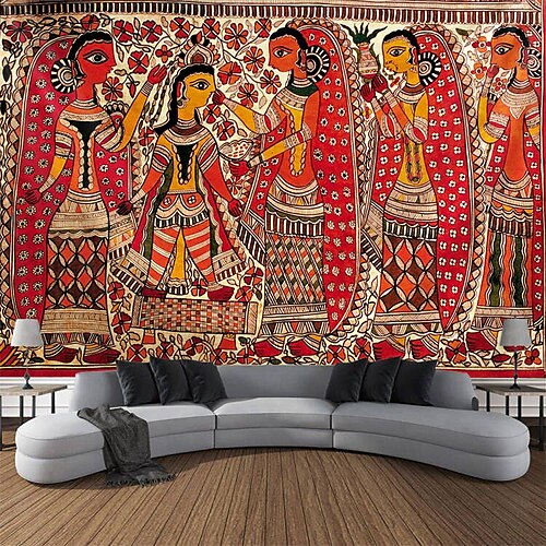 Tapiz colgante de arte popular hindú, arte de pared, tapiz grande, decoración mural, fotografía, telón de fondo, manta, cortina, hogar, dormitorio, sala de estar
Tapiz colgante de arte popular hindú, arte de pared, tapiz grande, decoración mural, fotografía, telón de fondo, manta, cortina, hogar, dormitorio, sala de estar