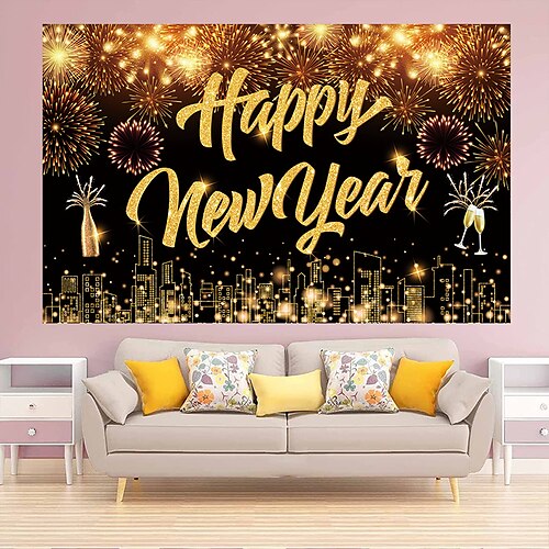 1 Stück 2024 Frohes neues Jahr Party Fotografie Hintergrund Banner 45,1 Zoll 70,9 Zoll
1 Stück 2024 Frohes neues Jahr Party Fotografie Hintergrund Banner 45,1 Zoll 70,9 Zoll