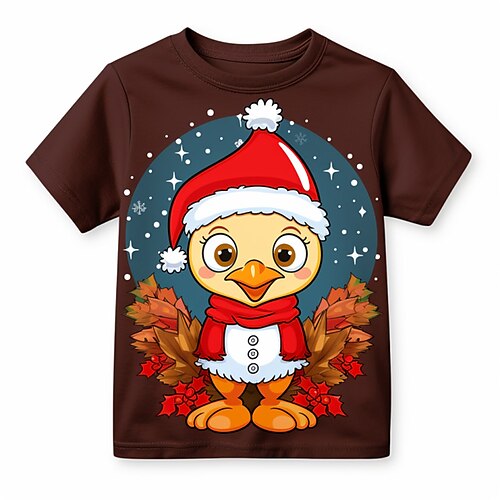 Noël garçons 3d poussin chemise à manches courtes impression 3d automne sport actif mode polyester enfants 3-12 ans extérieur décontracté quotidien coupe régulière
Noël garçons 3d poussin chemise à manches courtes impression 3d automne sport actif mode polyester enfants 3-12 ans extérieur décontracté quotidien coupe régulière