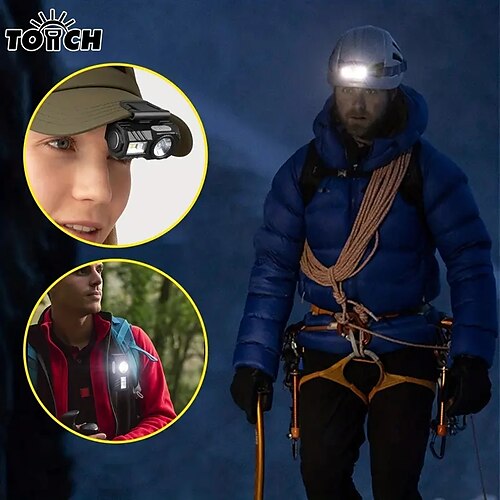 USB Motion Sensor LED Headlamp Rechargeable Mini Flashlight With Clip Magnet For Camping Fishing
USB Motion Sensor LED Headlamp Rechargeable Mini Flashlight With Clip Magnet For Camping Fishing