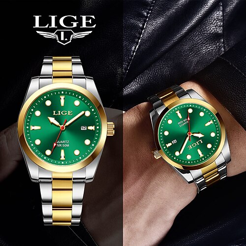 Lige – montre de plongée pour hommes, nouvelle marque de luxe, étanche, horloge de date, sport, nouvelle collection 2023
Lige – montre de plongée pour hommes, nouvelle marque de luxe, étanche, horloge de date, sport, nouvelle collection 2023