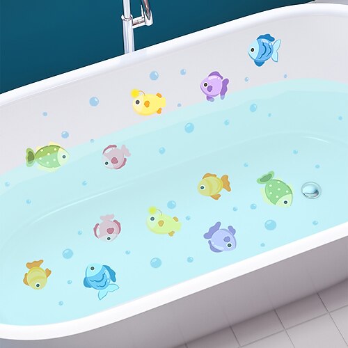 6pcs adesivos coloridos de banheira de peixes de desenho animado para crianças autoadesivos podem remover adesivos decorativos de banheira antiderrapantes.
6pcs adesivos coloridos de banheira de peixes de desenho animado para crianças autoadesivos podem remover adesivos decorativos de banheira antiderrapantes.