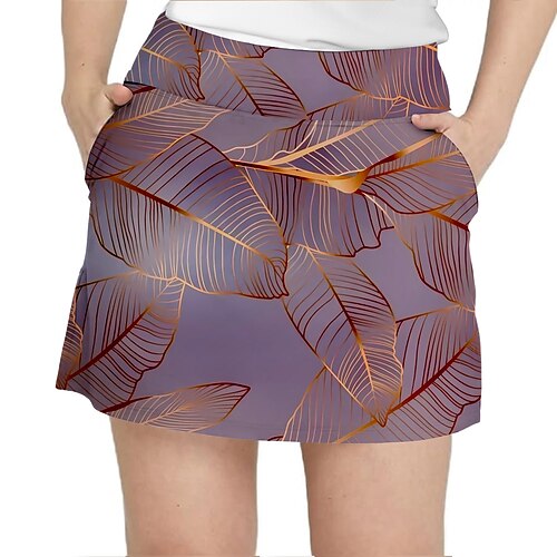 Femme Jupe de tennis Jupe de golf Respirable Séchage rapide Evacuation de l'humidité Vêtements de tennis Vêtements de golf Standard 2 en 1 Poche pour tee de golf Feuille Eté Tennis Le golf Pickleball
Femme Jupe de tennis Jupe de golf Respirable Séchage rapide Evacuation de l'humidité Vêtements de tennis Vêtements de golf Standard 2 en 1 Poche pour tee de golf Feuille Eté Tennis Le golf Pickleball