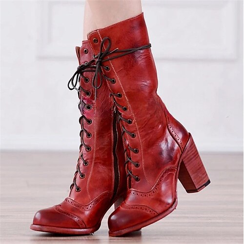 Damen Stiefel Bullock Schuhe Übergrössen Vintage-Schuhe Party B¨¹ro Täglich Kniehohe Stiefel Stiefel mit mittlerer Wade Kätzchen-Ferse Runde Zehe Elegant Brautkleider schlicht Minimalismus Leinen
Damen Stiefel Bullock Schuhe Übergrössen Vintage-Schuhe Party B¨¹ro Täglich Kniehohe Stiefel Stiefel mit mittlerer Wade Kätzchen-Ferse Runde Zehe Elegant Brautkleider schlicht Minimalismus Leinen