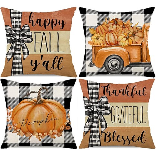 Turkey Double Side 4PC Decorative Toss Pillows Throw Pillow Covers Soft Orange Pillowcase for Bedroom Livingroom Sofa Couch Chair Bench
Turkey Double Side 4PC Decorative Toss Pillows Throw Pillow Covers Soft Orange Pillowcase for Bedroom Livingroom Sofa Couch Chair Bench