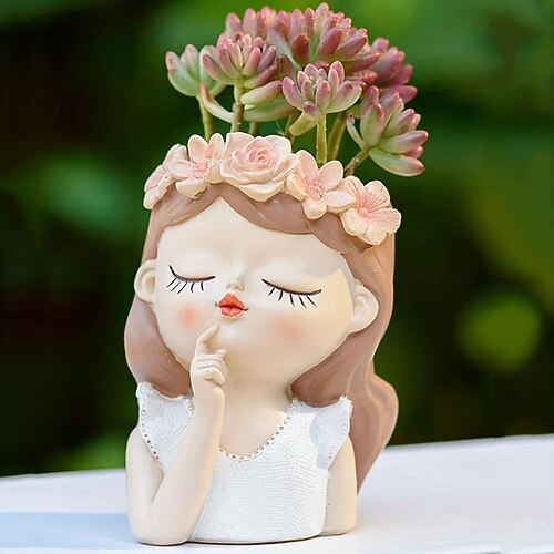Vaso de flores pequeno de mesa de resina de fada criativa, decoração de micro-paisagem de jardinagem de varanda, planta verde suculenta em vaso
Vaso de flores pequeno de mesa de resina de fada criativa, decoração de micro-paisagem de jardinagem de varanda, planta verde suculenta em vaso