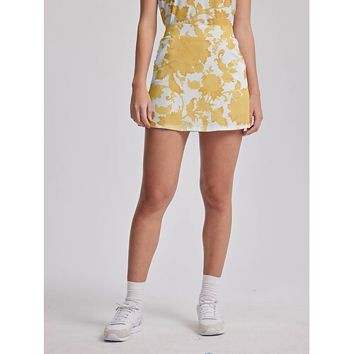 Women's Tennis Skirts Golf Skirts Yellow Sun Protection Tennis Clothing Floral Ladies Golf Attire Clothes Outfits Wear Apparel
Women's Tennis Skirts Golf Skirts Yellow Sun Protection Tennis Clothing Floral Ladies Golf Attire Clothes Outfits Wear Apparel