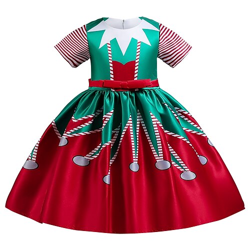 Santa Claus Mrs.Claus Christmas Dress Fancy Christmas Dress Girls' Christmas Christmas New Year Christmas Eve Kid's Party Christmas New Year Eve Polyester Dress
Santa Claus Mrs.Claus Christmas Dress Fancy Christmas Dress Girls' Christmas Christmas New Year Christmas Eve Kid's Party Christmas New Year Eve Polyester Dress