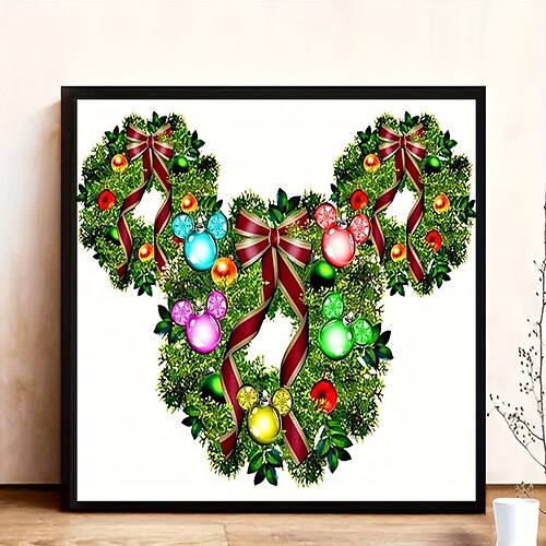 1 Stück Weihnachten DIY Diamant Malerei Kranz Diamant Malerei Handwerk Zuhause Geschenk ohne Rahmen
1 Stück Weihnachten DIY Diamant Malerei Kranz Diamant Malerei Handwerk Zuhause Geschenk ohne Rahmen