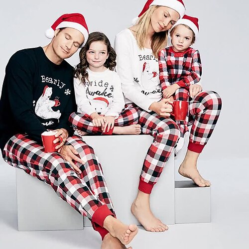Familie Weihnachten Pyjamas Tier Heim Bedruckt Rote Langarm Mama und ich Outfits Aktiv Passende Outfits
Familie Weihnachten Pyjamas Tier Heim Bedruckt Rote Langarm Mama und ich Outfits Aktiv Passende Outfits