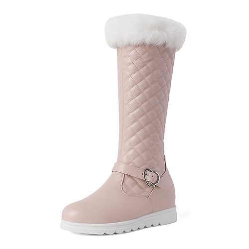 Mujer Botas Botas de nieve Botas de invierno Zapatos Confort Diario Tacón oculto Estilo lindo Confort Cuero Sintético Negro Blanco Rosa
Mujer Botas Botas de nieve Botas de invierno Zapatos Confort Diario Tacón oculto Estilo lindo Confort Cuero Sintético Negro Blanco Rosa