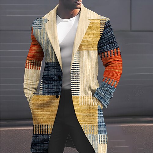 Geometria Listras e xadrez Negócio Casual Homens Casaco Trabalho Vestir para trabalhar Para Noite Outono inverno Aberto para a Lateral Manga Longa Amarelo Cinzento M L XL Poliéster Tecelagem Casaco
Geometria Listras e xadrez Negócio Casual Homens Casaco Trabalho Vestir para trabalhar Para Noite Outono inverno Aberto para a Lateral Manga Longa Amarelo Cinzento M L XL Poliéster Tecelagem Casaco