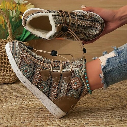 Mujer Botas Botas de nieve Tallas Grandes Diario Forrado con Lana Botines Botines Tacón Plano Dedo redondo Felpa Casual Confort Tela Elástica Mocasín Cachemir Bloque de color Rojo Azul Morado
Mujer Botas Botas de nieve Tallas Grandes Diario Forrado con Lana Botines Botines Tacón Plano Dedo redondo Felpa Casual Confort Tela Elástica Mocasín Cachemir Bloque de color Rojo Azul Morado