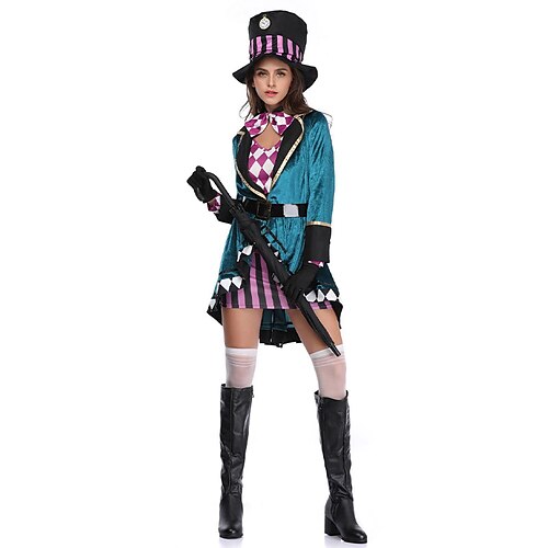 Zauberer Magische Frauen Maskerade Damen Cosplay Halloween Karnival Leistung Halloween Halloween Karneval Maskerade Einfache Halloween-Kostüme
Zauberer Magische Frauen Maskerade Damen Cosplay Halloween Karnival Leistung Halloween Halloween Karneval Maskerade Einfache Halloween-Kostüme