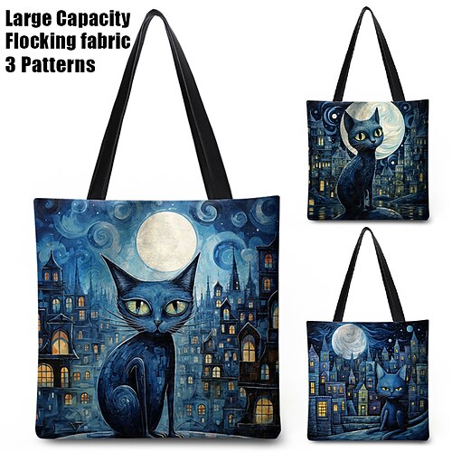 Damen Stoffbeutel Schultertasche Flauschige Tasche Polyester Outdoor Einkauf Täglich Bedruckt Hohe Kapazität Leichtgewichtig Langlebig Katze Zeichen Marinenblau Königsblau Blau
Damen Stoffbeutel Schultertasche Flauschige Tasche Polyester Outdoor Einkauf Täglich Bedruckt Hohe Kapazität Leichtgewichtig Langlebig Katze Zeichen Marinenblau Königsblau Blau