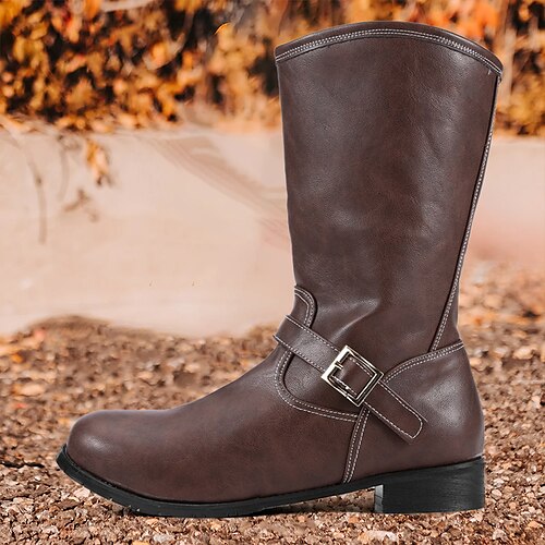 Hombre Botas Botas cowboy Retro Zapatos de Paseo Casual Diario Cuero Cómodo Botines / Hasta el Tobillo Mocasín Negro Marrón Primavera Otoño
Hombre Botas Botas cowboy Retro Zapatos de Paseo Casual Diario Cuero Cómodo Botines / Hasta el Tobillo Mocasín Negro Marrón Primavera Otoño