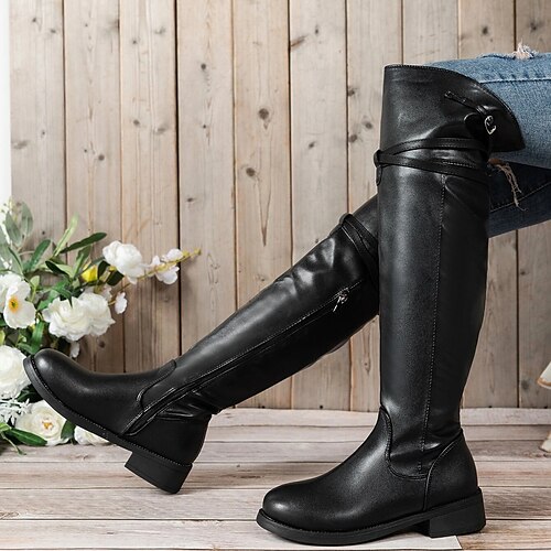 Mujer Botas Botas de Moto Tallas Grandes Botas con cordones Exterior Diario Forrado con Lana Botas por encima de la rodilla Con Cordón Tacón Plano Dedo redondo Vintage Casual Minimalismo Cuero
Mujer Botas Botas de Moto Tallas Grandes Botas con cordones Exterior Diario Forrado con Lana Botas por encima de la rodilla Con Cordón Tacón Plano Dedo redondo Vintage Casual Minimalismo Cuero