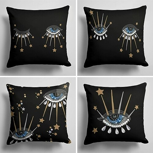 Funda de almohada de doble cara con ojos del diablo, funda de cojín cuadrada decorativa suave, funda de almohada para dormitorio, sala de estar, sofá y silla, 1 ud.
Funda de almohada de doble cara con ojos del diablo, funda de cojín cuadrada decorativa suave, funda de almohada para dormitorio, sala de estar, sofá y silla, 1 ud.