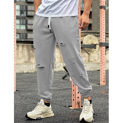Men's Sweatpants Joggers Pocket Drawstring Elastic Waist Plain Comfort Breathable Outdoor Daily Going out Fashion Casual Black Dark Gray
Men's Sweatpants Joggers Pocket Drawstring Elastic Waist Plain Comfort Breathable Outdoor Daily Going out Fashion Casual Black Dark Gray