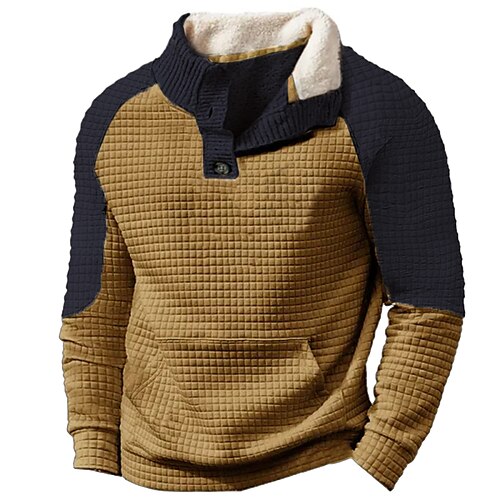 Hombre Sudadera Caqui Cuello Mao Bloque de color Retazos Bolsillo Deporte Diario Festivos Ropa de calle Básico Casual Otoño invierno Ropa Sudaderas con capucha Sudaderas
Hombre Sudadera Caqui Cuello Mao Bloque de color Retazos Bolsillo Deporte Diario Festivos Ropa de calle Básico Casual Otoño invierno Ropa Sudaderas con capucha Sudaderas