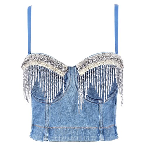Sensual Y2K Año 2000 Faja Parte superior del tubo Top tank sujetador push up Top corto con corpiño Chica gótica Mujer Borlas Perforación en caliente Cosplay Disfraz Carnaval Fiesta Club nocturno Ropa
Sensual Y2K Año 2000 Faja Parte superior del tubo Top tank sujetador push up Top corto con corpiño Chica gótica Mujer Borlas Perforación en caliente Cosplay Disfraz Carnaval Fiesta Club nocturno Ropa