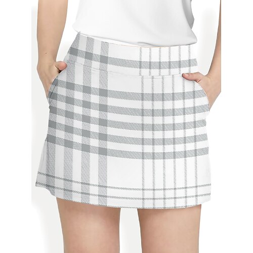 Mulheres Saia de tênis Saia de golfe Respirável Secagem Rápida Pavio Humido Roupas de Tênis Vestuário de golfe Normal 2 em 1 Bolso para camiseta de golfe Xadrez Verão Tênis Golfe Pickleball
Mulheres Saia de tênis Saia de golfe Respirável Secagem Rápida Pavio Humido Roupas de Tênis Vestuário de golfe Normal 2 em 1 Bolso para camiseta de golfe Xadrez Verão Tênis Golfe Pickleball