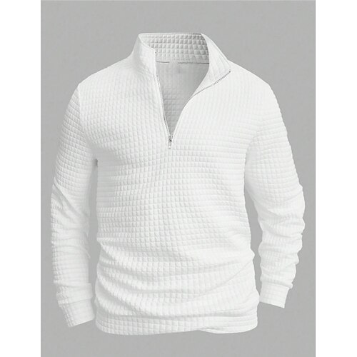 Herren Sweatshirt Pullover Sweatshirt mit Viertelreißverschluss Weiß Stehkragen Glatt Sport Natur Täglich Festtage Strassenmode Basic Brautkleider schlicht Frühling Herbst Bekleidung
Herren Sweatshirt Pullover Sweatshirt mit Viertelreißverschluss Weiß Stehkragen Glatt Sport Natur Täglich Festtage Strassenmode Basic Brautkleider schlicht Frühling Herbst Bekleidung