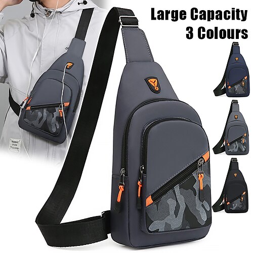 Homme Sac bandoulière Sac d'épaule Pochette Ventrale Nylon Extérieur du quotidien Voyage Fermeture Grande Capacité Etanche Poids Léger Mosaïque Noir Bleu Grise
Homme Sac bandoulière Sac d'épaule Pochette Ventrale Nylon Extérieur du quotidien Voyage Fermeture Grande Capacité Etanche Poids Léger Mosaïque Noir Bleu Grise