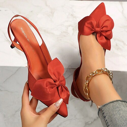 Mujer Tacones Escarpines tacones de tiras Tallas Grandes Tacones con tira al tobillo Fiesta Oficina Diario Color sólido Pajarita Tacón de Aguja Dedo Puntiagudo Elegante Moda Sensual Zapatos de Paseo
Mujer Tacones Escarpines tacones de tiras Tallas Grandes Tacones con tira al tobillo Fiesta Oficina Diario Color sólido Pajarita Tacón de Aguja Dedo Puntiagudo Elegante Moda Sensual Zapatos de Paseo