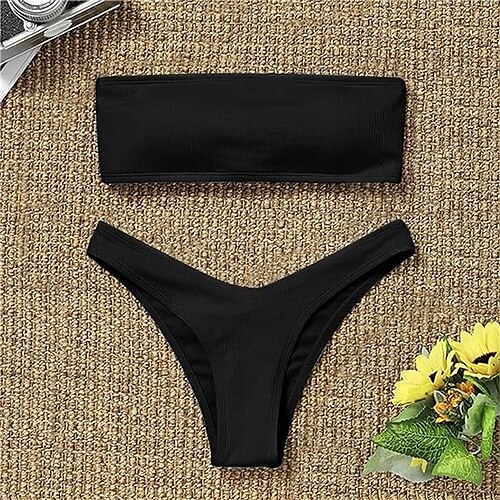 Mulheres Roupa de Banho Biquíni Fatos de banho Normal roupa de banho Bandeau Tecido Azul Claro Preto Branco Amarelo Rosa claro Tubo Superior Acolchoado Sem Alças Fatos de banho Sensual Super Sensual
Mulheres Roupa de Banho Biquíni Fatos de banho Normal roupa de banho Bandeau Tecido Azul Claro Preto Branco Amarelo Rosa claro Tubo Superior Acolchoado Sem Alças Fatos de banho Sensual Super Sensual