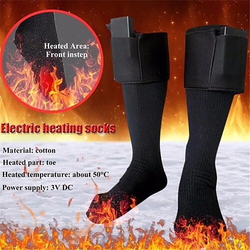 Chaussettes chauffantes épaisses et chauffantes électriques, batterie pour femmes et hommes, hiver, ski en plein air, cyclisme, sport
Chaussettes chauffantes épaisses et chauffantes électriques, batterie pour femmes et hommes, hiver, ski en plein air, cyclisme, sport