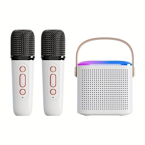 nouvelle machine de karaoké avec microphone sans fil haut-parleur de karaoké portable avec lumière LED, microphone sans fil avec changement de voix, cadeau d'anniversaire de Noël pour adultes pour les
nouvelle machine de karaoké avec microphone sans fil haut-parleur de karaoké portable avec lumière LED, microphone sans fil avec changement de voix, cadeau d'anniversaire de Noël pour adultes pour les