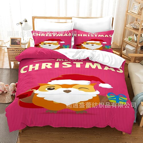 Bettwäsche-Set für Weihnachten, Weihnachtsmann, Bettbezug-Set, 7-teilig, Bettbezug mit Reißverschluss, weiche Mikrofaser, Festival-Bettwäsche, Geschenke, Weihnachtsdekoration für Zuhause
Bettwäsche-Set für Weihnachten, Weihnachtsmann, Bettbezug-Set, 7-teilig, Bettbezug mit Reißverschluss, weiche Mikrofaser, Festival-Bettwäsche, Geschenke, Weihnachtsdekoration für Zuhause