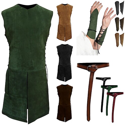 Retro Vintage Punk Gothic Mittelalterlich 17. Jahrhundert Austattungen Vikinger Keltischer Ritter Herren Cosplay Kostüm Halloween Karnival Leistung oben
Retro Vintage Punk Gothic Mittelalterlich 17. Jahrhundert Austattungen Vikinger Keltischer Ritter Herren Cosplay Kostüm Halloween Karnival Leistung oben