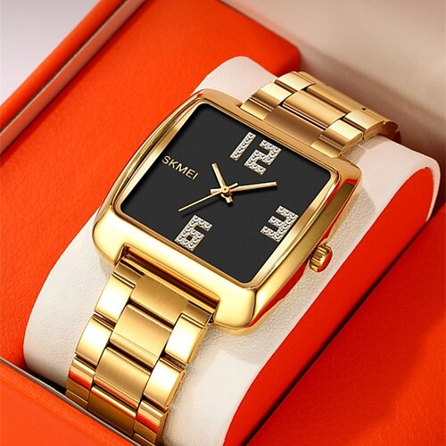 Nuevo reloj de cuarzo para hombre Skmei Moment Beauty, reloj de pulsera con banda de acero para hombre de tendencia cuadrada, gran oferta transfronteriza, relojes deportivos impermeables para hombre
Nuevo reloj de cuarzo para hombre Skmei Moment Beauty, reloj de pulsera con banda de acero para hombre de tendencia cuadrada, gran oferta transfronteriza, relojes deportivos impermeables para hombre