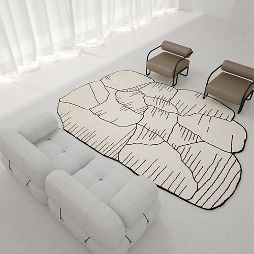 Estilo nórdico arte sala de estar tapete irregular quarto sofá mesa café vestiário imitação cashmere decoração para casa almofada pé
Estilo nórdico arte sala de estar tapete irregular quarto sofá mesa café vestiário imitação cashmere decoração para casa almofada pé