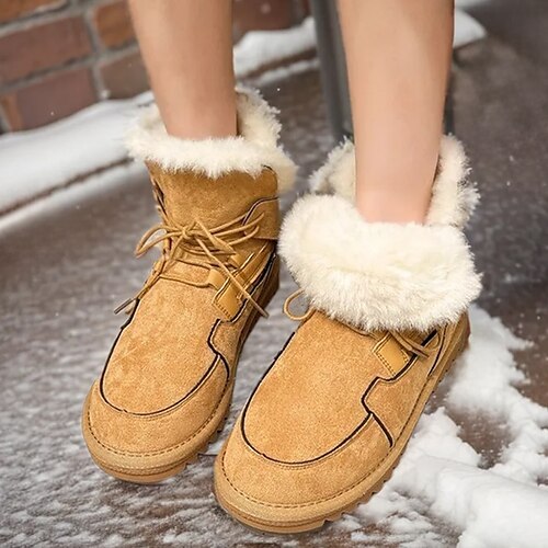 Mulheres Botas Botas de Neve Tamanhos Grandes Diário Forrada com Fleece Botas da panturrilha Botas Botas Tornozelo Inverno Cadarço Sem Salto Ponta Redonda Felpudo Casual Conforto Pêlo Sintético
Mulheres Botas Botas de Neve Tamanhos Grandes Diário Forrada com Fleece Botas da panturrilha Botas Botas Tornozelo Inverno Cadarço Sem Salto Ponta Redonda Felpudo Casual Conforto Pêlo Sintético