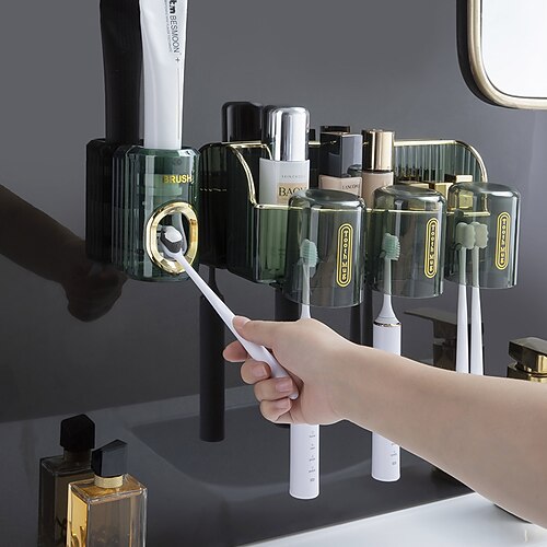 1pc Non Punching Automatic Toothpaste Squeezer Bathroom Transparent Toothpaste Squeezer Household Wall Mounted Press Toothpaste Squeezer
1pc Non Punching Automatic Toothpaste Squeezer Bathroom Transparent Toothpaste Squeezer Household Wall Mounted Press Toothpaste Squeezer