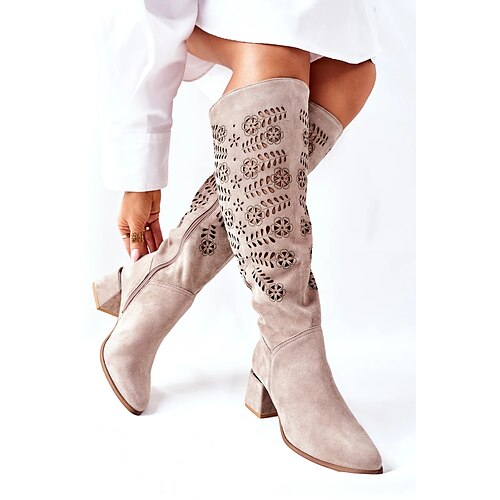 Damen Stiefel Bikerstiefel Cowboy Westernstiefel Wildlederschuhe Outdoor Täglich Feste Farbe Kniehohe Stiefel Schnalle Blockabsatz Runde Zehe Vintage Brautkleider schlicht Minimalismus Wildleder
Damen Stiefel Bikerstiefel Cowboy Westernstiefel Wildlederschuhe Outdoor Täglich Feste Farbe Kniehohe Stiefel Schnalle Blockabsatz Runde Zehe Vintage Brautkleider schlicht Minimalismus Wildleder