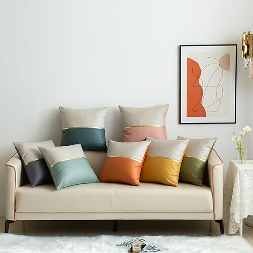 Coussins décoratifs en tissu technique, housse de coussin pour chambre à coucher, salon, canapé, chaise, banc, couleur unie, rose, vert sauge, jaune
Coussins décoratifs en tissu technique, housse de coussin pour chambre à coucher, salon, canapé, chaise, banc, couleur unie, rose, vert sauge, jaune