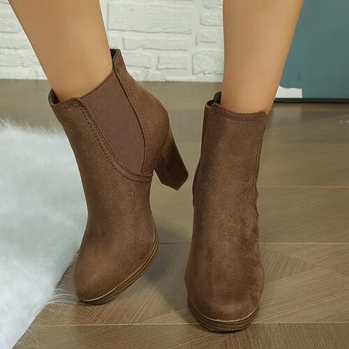 Mujer Botas Botines chelsea Tallas Grandes Botas de tacon Exterior Diario Botines Botines Tacón Cuadrado Dedo redondo Vintage Elegante Sensual PU Banda Elástica Color sólido Negro Marrón
Mujer Botas Botines chelsea Tallas Grandes Botas de tacon Exterior Diario Botines Botines Tacón Cuadrado Dedo redondo Vintage Elegante Sensual PU Banda Elástica Color sólido Negro Marrón