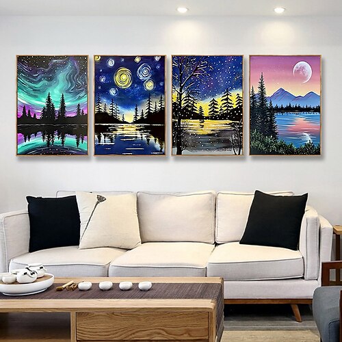 Peinture mosaïque de paysage, 1 pièce, décoration, peinture diamant sans cadre
Peinture mosaïque de paysage, 1 pièce, décoration, peinture diamant sans cadre
